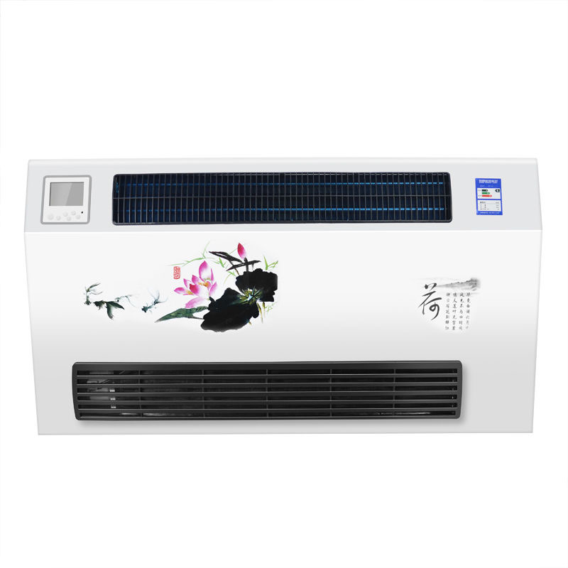 家用壁挂式风机盘管散热器水暖空调冷暖两用水空调暖气片风机