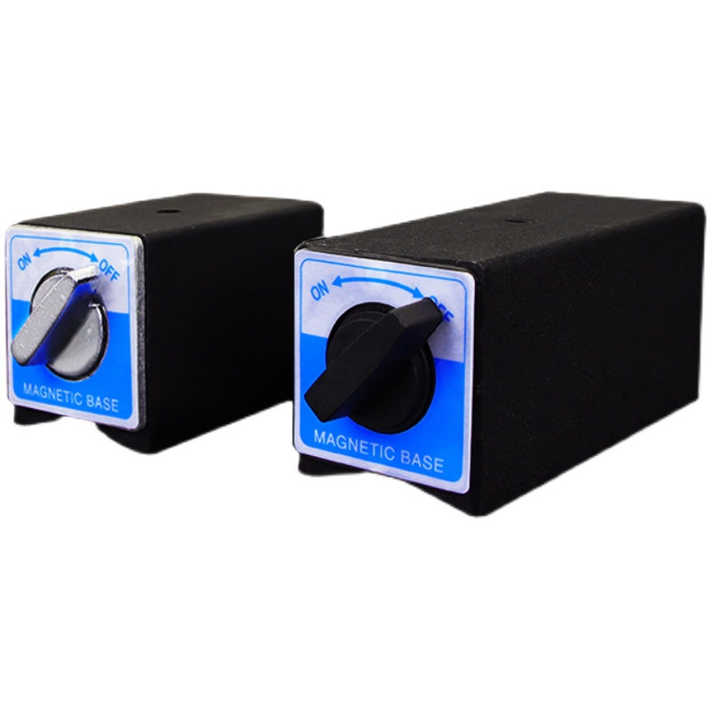 开关式磁力座线切割强磁固定座磁性表座底座磁铁V型铁6T12T三角台