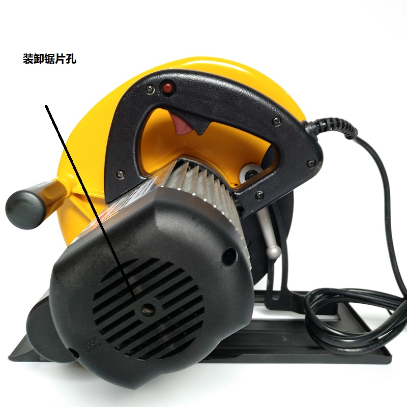 中粤G9M小区超市加班静音无刷电圆锯直驱电锯机 木工倒装台锯刀锯