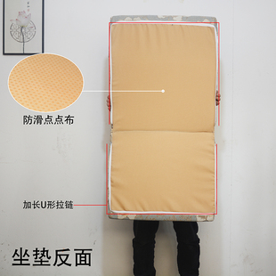 老式 通用三人单人位联邦春秋凉椅坐垫 实木沙发坐垫带靠背客厅四季