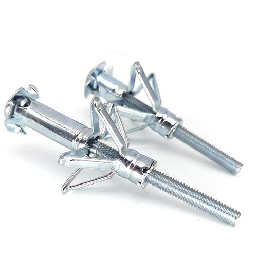 中专用铁空空心膨胀天花板挂件电视墙石膏板壁虎膨胀螺丝飞机墙砖