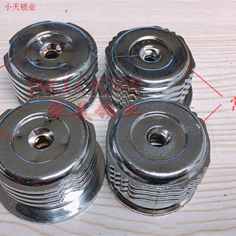 佳卫石牛自动碰锁后旋钮防盗门锁配件执手把手老式大门外装锁包.