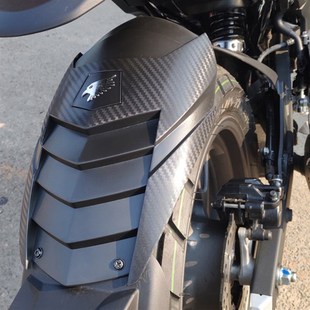 适用于贝纳利幼狮500改装挡泥板幼师250摩托车前后泥瓦延加长配件