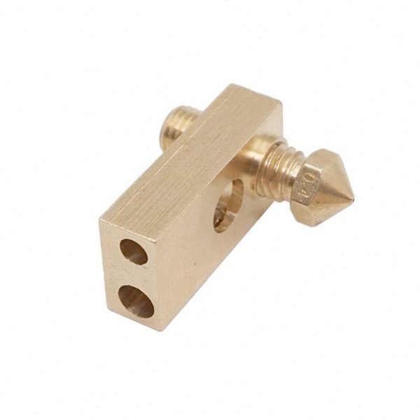 um2加热块 升级版可拆卸铜块加热头 3D打印机珍妮配件 热端件1.75