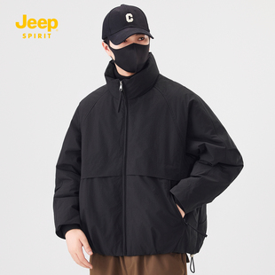 JEEP SPIRIT国标90白鸭绒羽绒服男款秋冬季新款加厚保暖男士外套