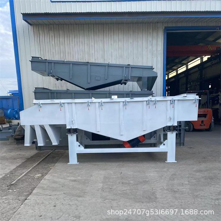 砂石料颗粒自动筛直线振动筛木屑直线筛不锈钢振动筛分级速度快