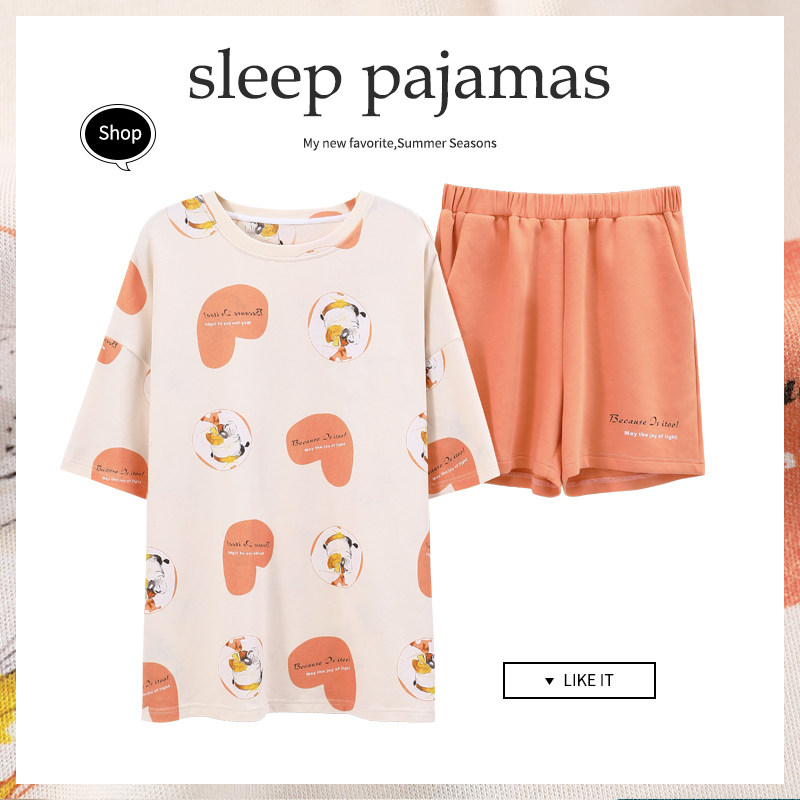 Cat People summer Women's pajamas pure cotton Thin section Short sleeved motion Socket student Princess wind Home service packagein the Lingerie/Men's underwear/Tracksuit , Pajamas/Home service package  category - from Buy2taobao.com to provide professional Taobao agent buy service