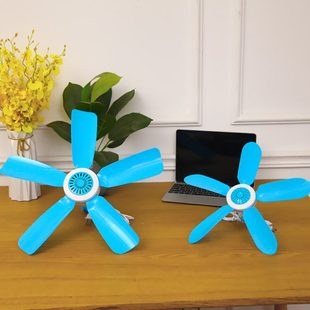 吊扇床上大风力静音家用迷你小型学生蚊帐微风挂宿舍小电风扇强风