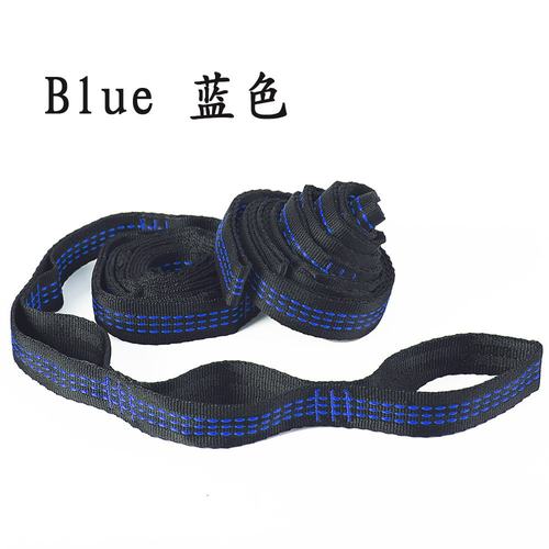 吊床绑带绑绳菊绳绑带多环树带绳子野营吊床树带高强承重力尼龙带