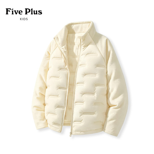 Five Plus童装女童轻薄羽绒服冬装2026新款儿童校服神器保暖外套