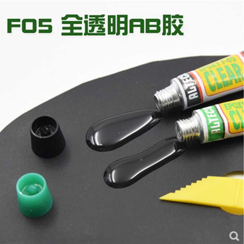 进口ab胶安特固3-吨型透明环氧胶F-05 强力AB胶 5分钟耐高温500度