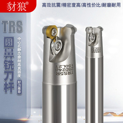 数控铣刀杆抗震加硬厚30R5刀片10T3圆刀粒CNC数控加工中心6R刀杆