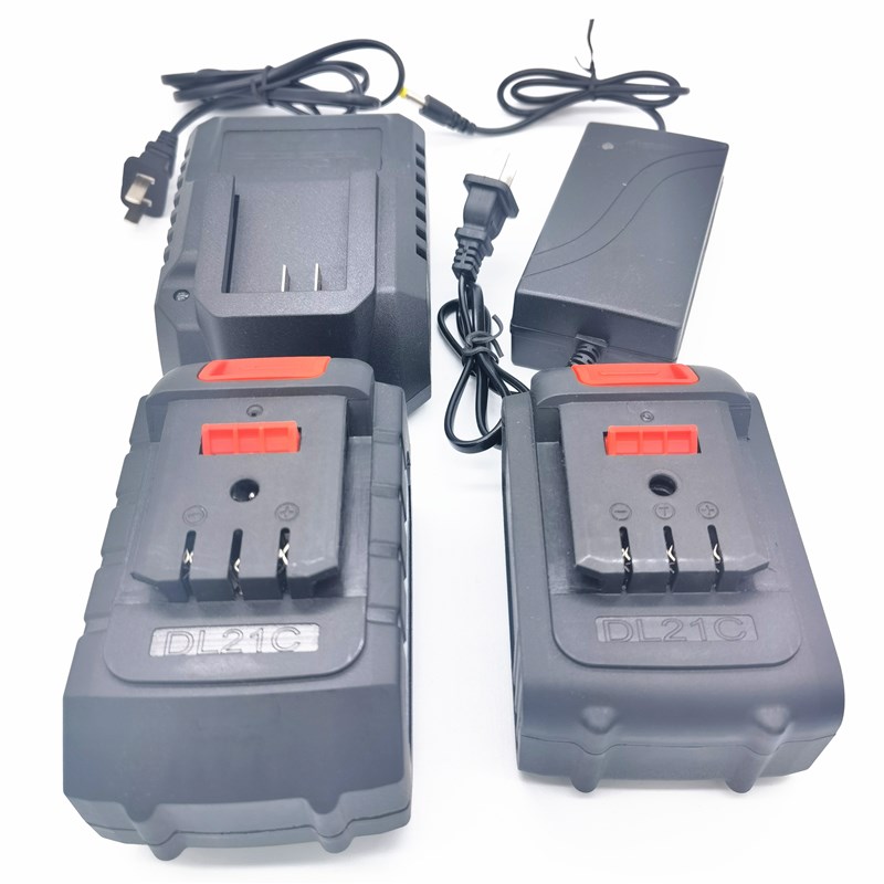 功邦20V 198VF电动冲击钻电锤无刷扳手角磨机架子工锂电池充电器