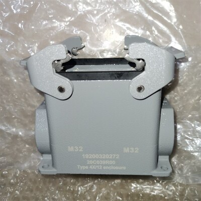 HARTING连接器19200320272高底座HAN-32A-ASG2-QB-M32双孔原装