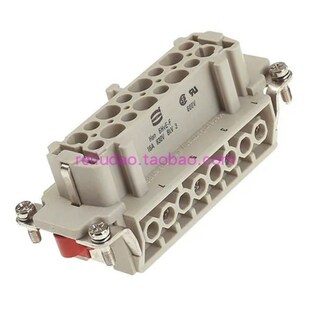 6HVE 830V原装 高压16A HARTING连接器09340062701母芯HAN