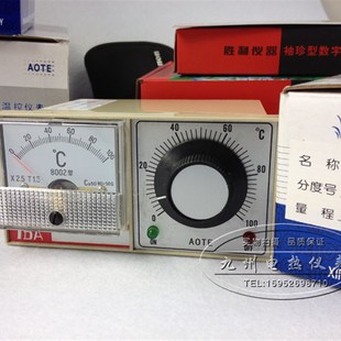 温控表TDA8002 100 温控器 温度控制器 卧式 指针温控仪