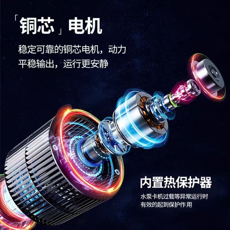 304不锈钢污水切割无堵塞排污泵小型农用耐家用220V扬程海水抽