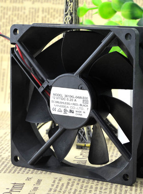 全新NMB 9CM 3610KL-04W-B30 9225 12V 0.20A 机箱电源散热风扇