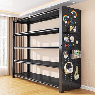 收纳架储物快递阳台落地多层杂物间超市子仓库家用货架置物架钢制