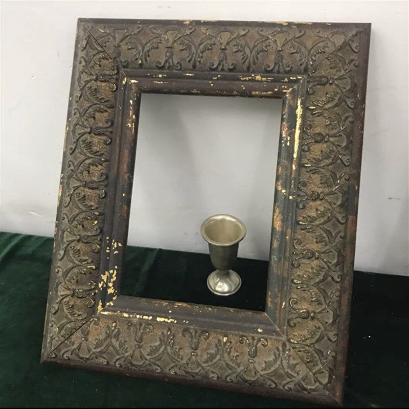 天隆出口欧式金色古典油画框外框实木画框相框卡纸挂墙可