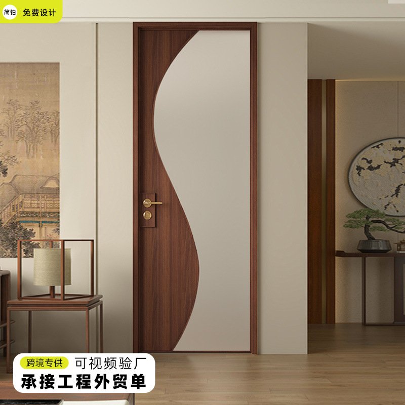 2.0厚卫生间门洗手间平开门厕所门铝合金钢化玻璃门浴室厨卫门