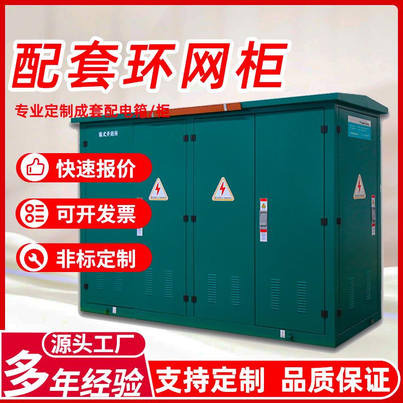 10KV环网柜成套箱式充气柜电缆进线柜高压配电柜控制器厂家开关柜