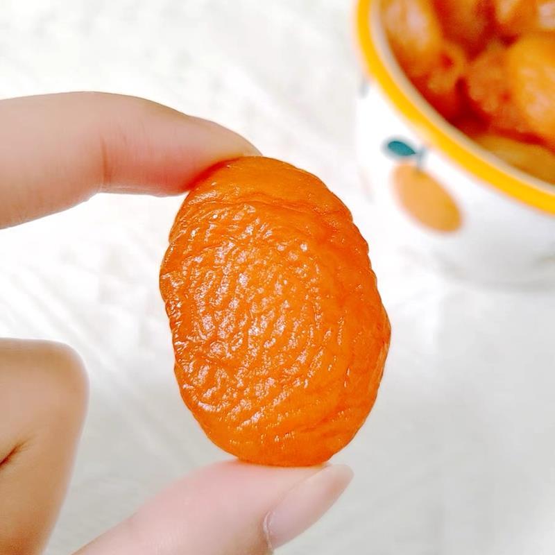 每个水果时间杏干500g蜜饯杏挂杏干肉红杏干营养天然干果糖果小吃