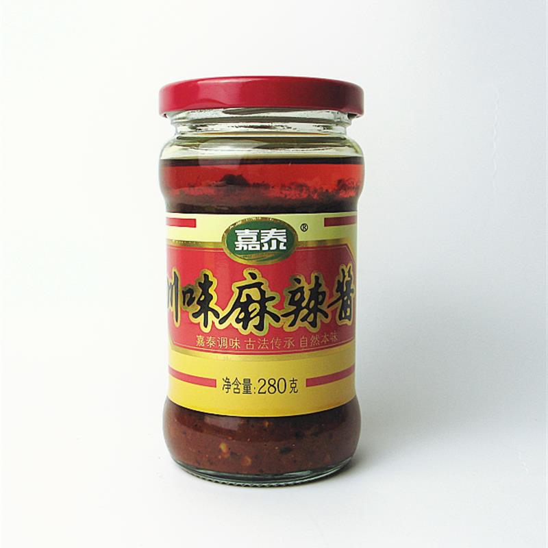新日期川味麻辣酱280g重