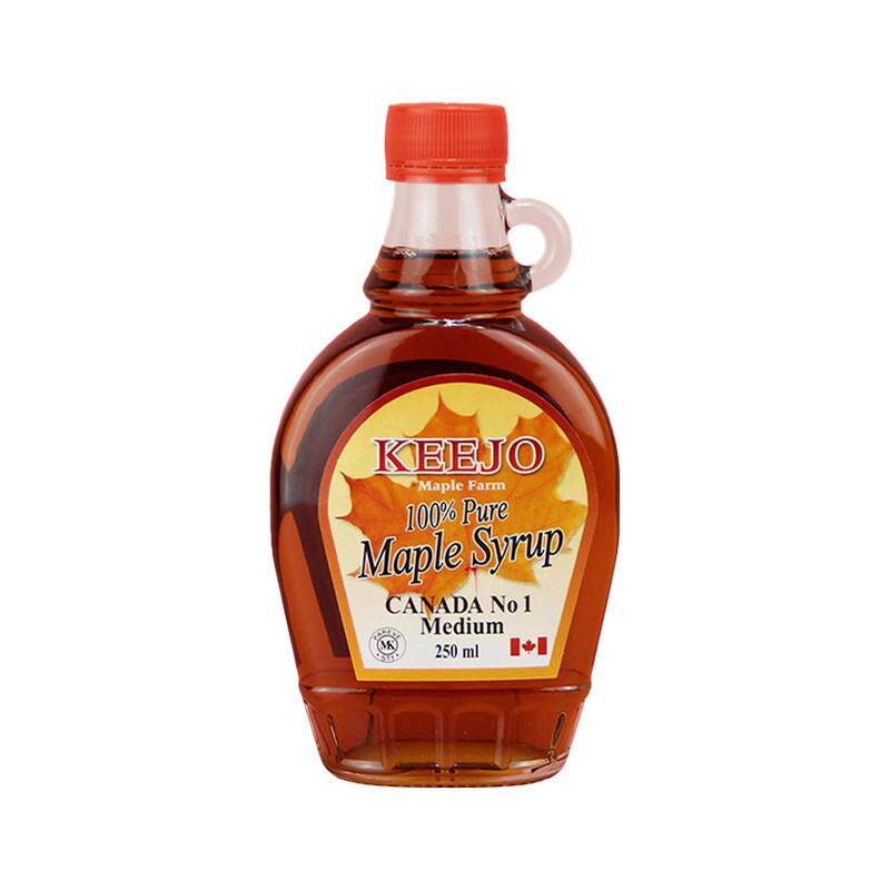 加拿大进口柯金偶枫叶糖浆250ml pure maple syrup100%纯枫糖浆