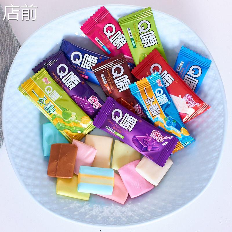 新日期利强Q嚼一条酸牛奶