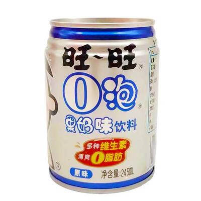 新货o泡果奶罐装铁罐果味