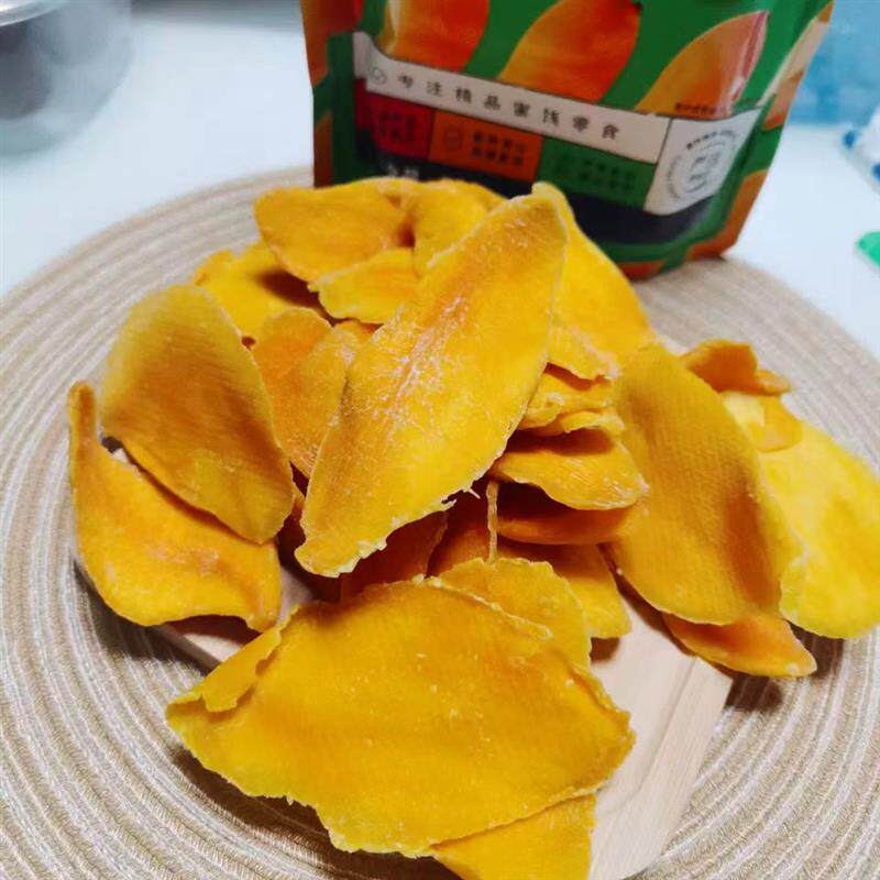 新货芒果干500g大片果干蜜饯水果干孕妇儿童解馋零食休闲