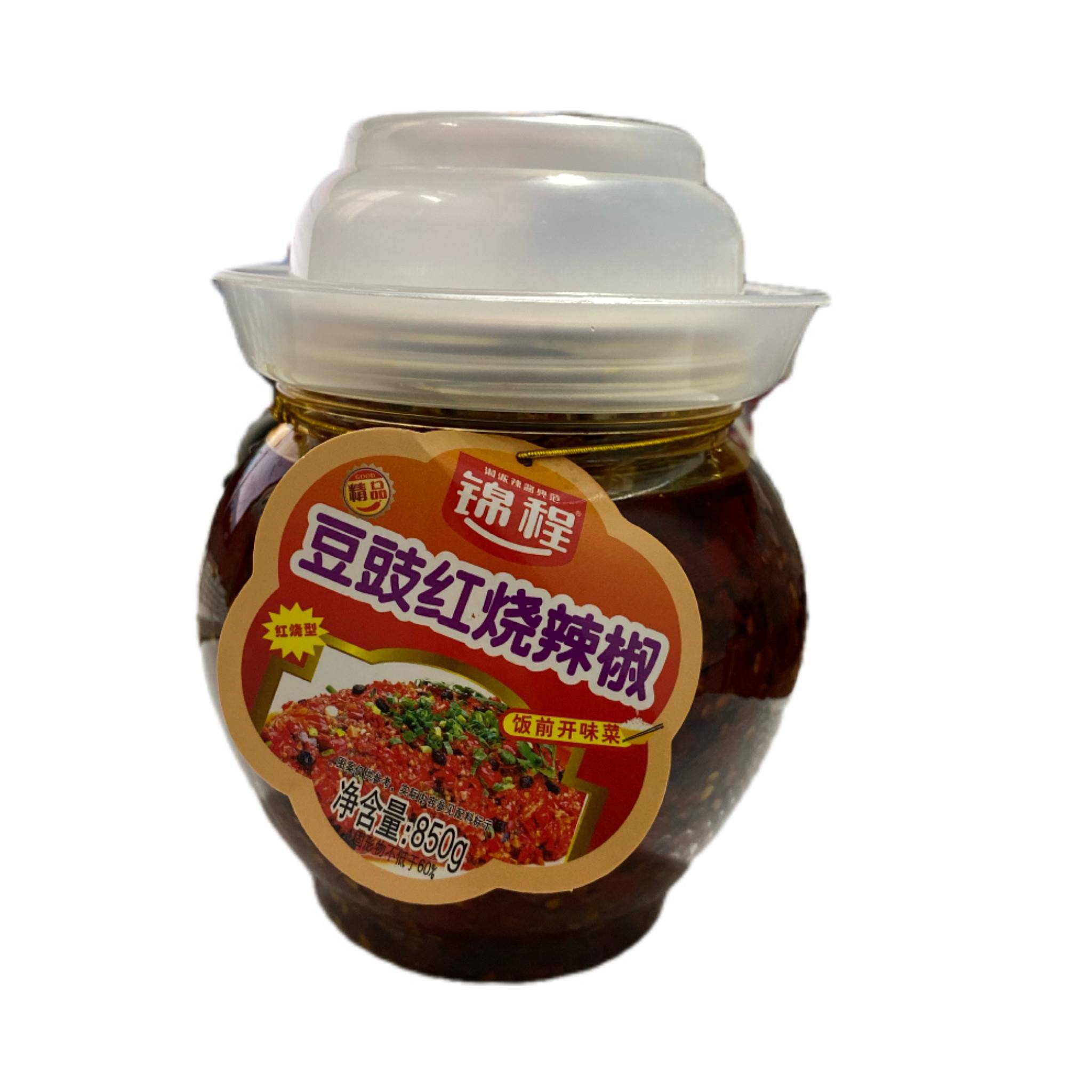 野山椒豆豉酱湖南猛辣辣椒酱豆豉红烧野山椒超辣下饭拌面即食调味