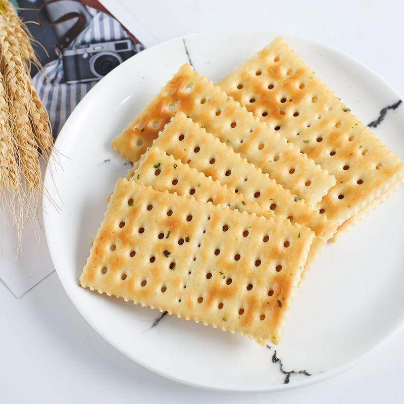 新货香葱味梳打饼干无蔗糖