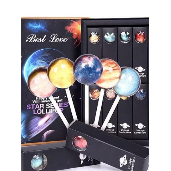 星空棒棒糖礼盒装音乐万圣节情人节儿童送女友生日礼物