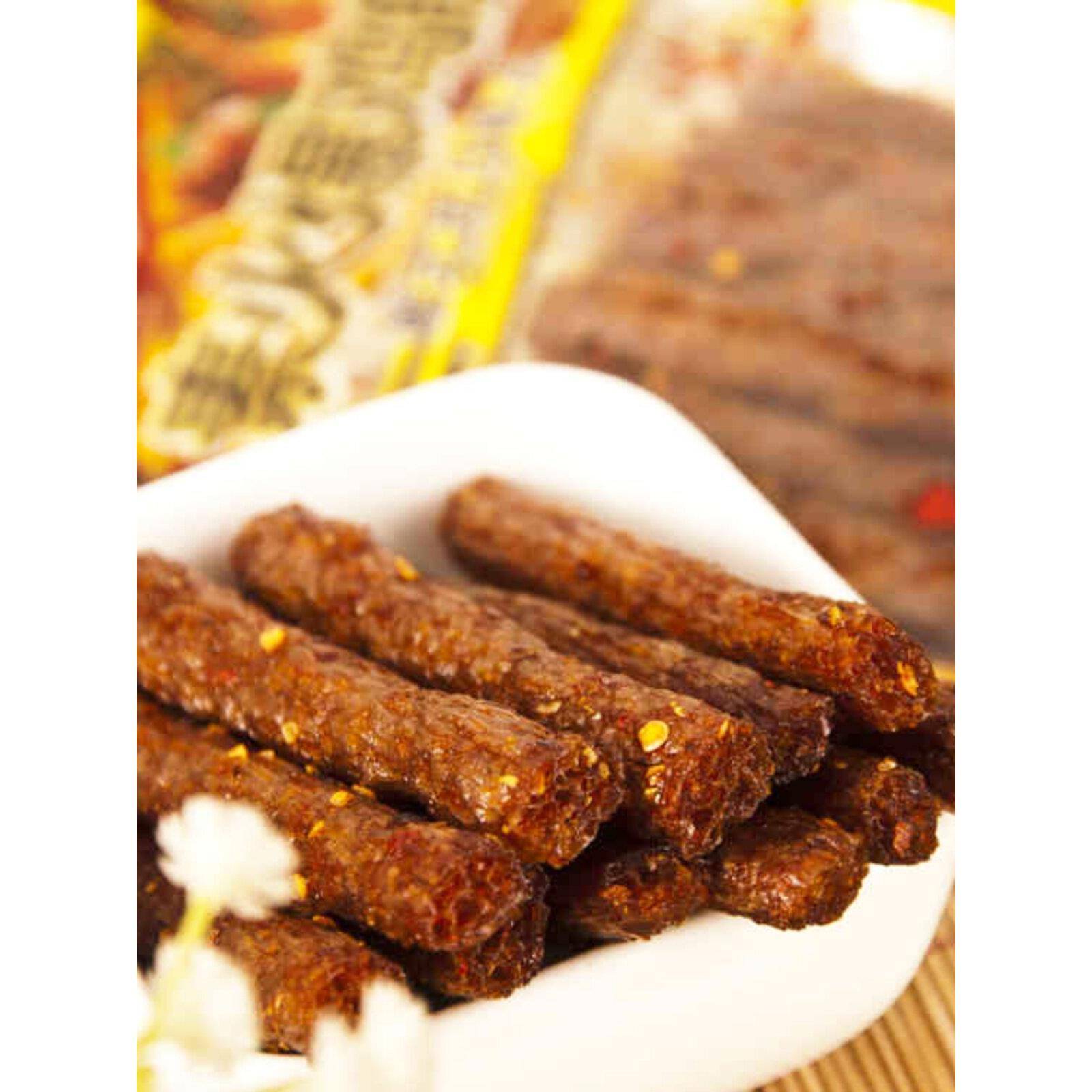 君仔素火爆鸡筋辣条8090儿时5毛钱怀旧小吃休闲麻辣网红零食包邮