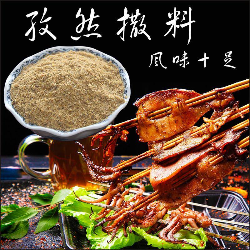铁板鸭肠烧烤撒料烧烤调料羊肉串商用小吃料家用500g孜然粉烧烤粉