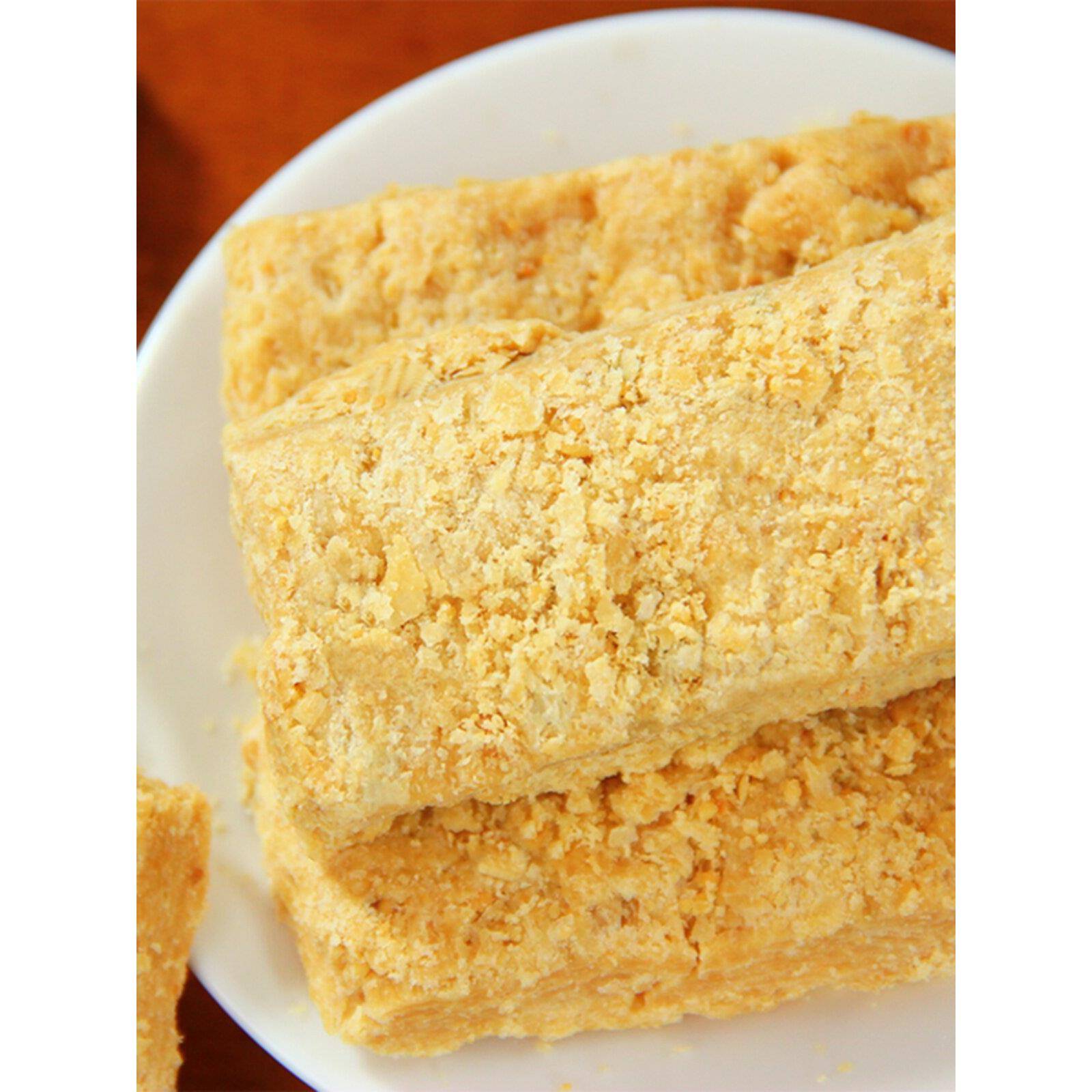 百年白记河南开封特产足料花生糕花生酥桶装花生糕罐装年货礼盒