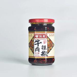 贵州特产苗姑娘贵州油辣椒辣椒酱拌饭拌面 面即食260克肉丝泡椒五