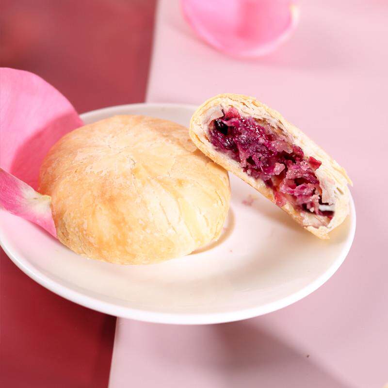 玫瑰鲜花饼礼盒装伴手礼品手工现烤正宗云南丽江特产糕点心