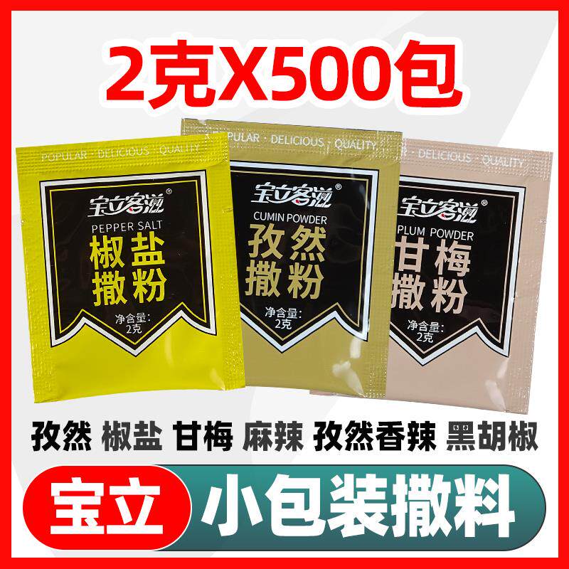 新货宝立烧烤孜然粉小包装