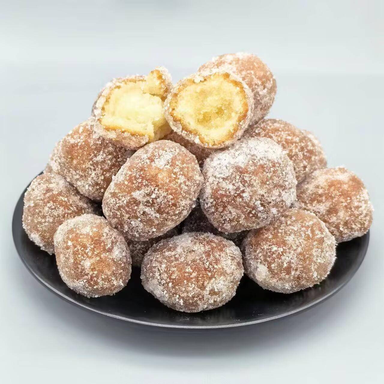 张家口特产纯胡麻油糖枣传统老式果子糕点休闲怀旧零食糖球点心