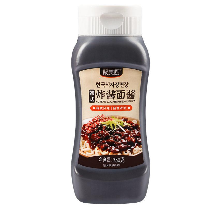 速食炸酱面春酱韩式炸酱面酱拌饭拌面条即食速食酱料杂酱专用酱甜
