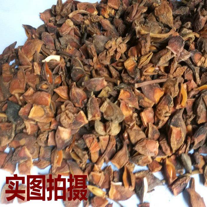 足干去籽新货广西干燥树枝大料瓣粉碎八角500克包邮香料卤料调料