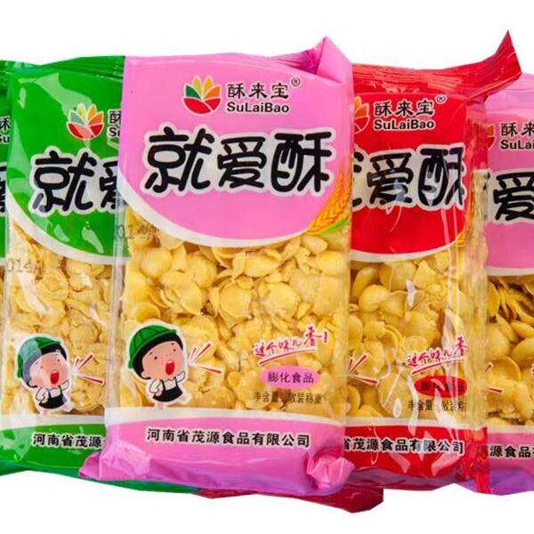 酥来宝就爱酥粗粮沙琪玛玉米片酥脆零食糕点膨化休闲食品小吃包邮