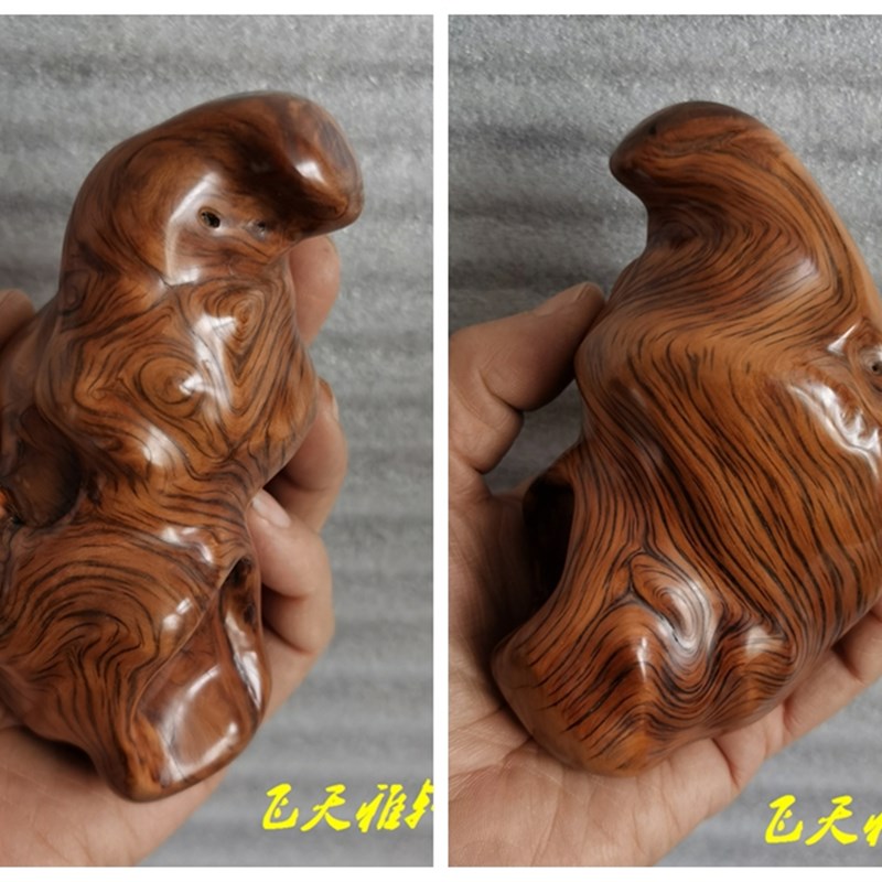 太行崖柏 陈化料手把件 老料陈化料 红白料 手把件 摆件diy