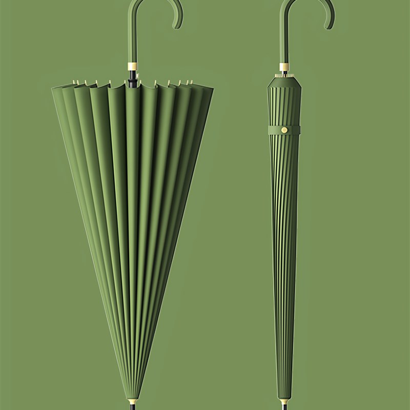 24骨长柄雨伞男士大号加大加固加厚抗风防I风暴雨专用手动定制log