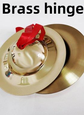 黄铜法器黄铜子法器纯铜铪子合子铜擦乐器小亮钗京钗铛子铜钹