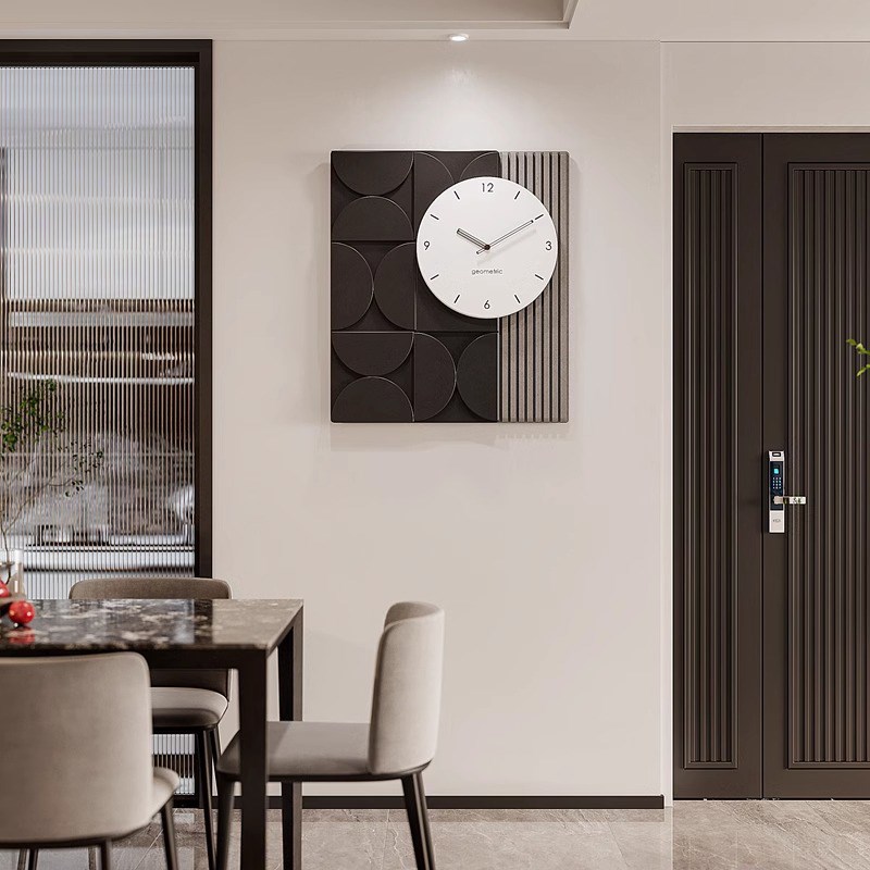 德国钟表装饰挂钟客厅简约创意现代挂墙202M5时尚网红家用大气时