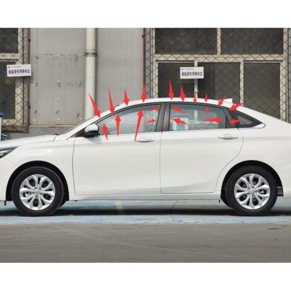 原条传轨道车绒GAGA条A6导原厂玻璃玻璃胶槽玻璃密封条槽84G祺泥